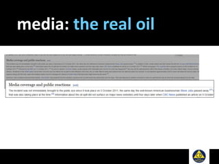 media: the real oil
 