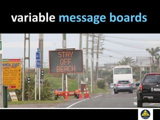 variable message boards
 