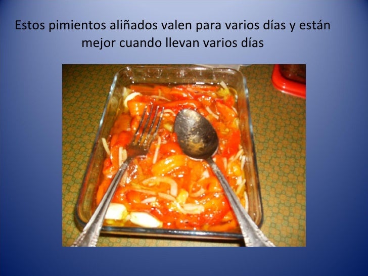 Pimientos asados