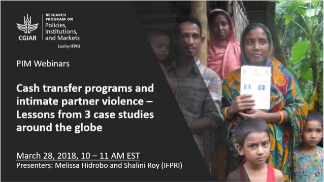 Motivation
▪ 1 in 3 women are victims of intimate partner violence (IPV) (Devries et al 2013)
▪ Economic costs range from ...