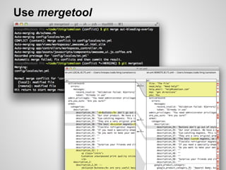 Use mergetool
 
