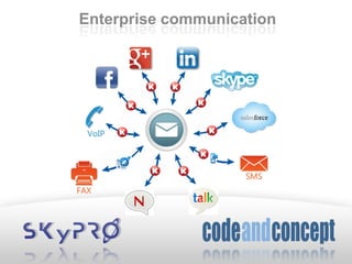 Enterprise communication
 