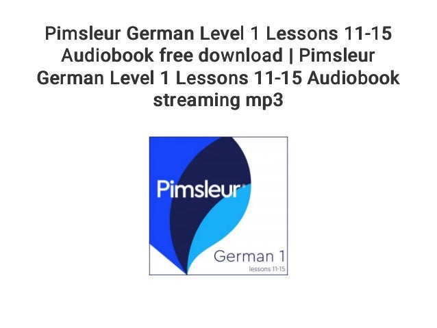 pimsleur german 2 mp3 pimsleur german 2 mp3