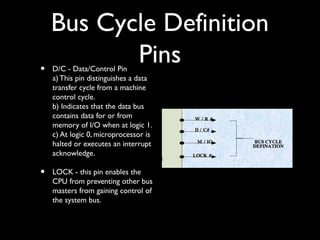 Pin Description Diagram of Intel 80386 DX Microprocessor | PPT