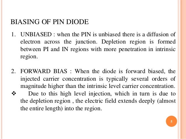 pin diode pin diode