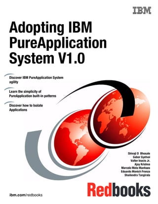 Adopting IBM  PureApplication  System V1.0