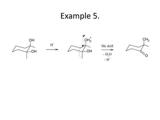 Pinacol pinacolone rearrangement | PPTX