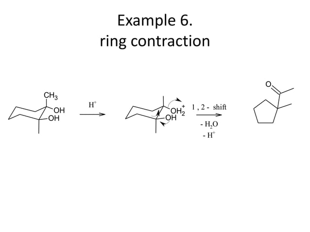 Pinacol pinacolone rearrangement | PPTX