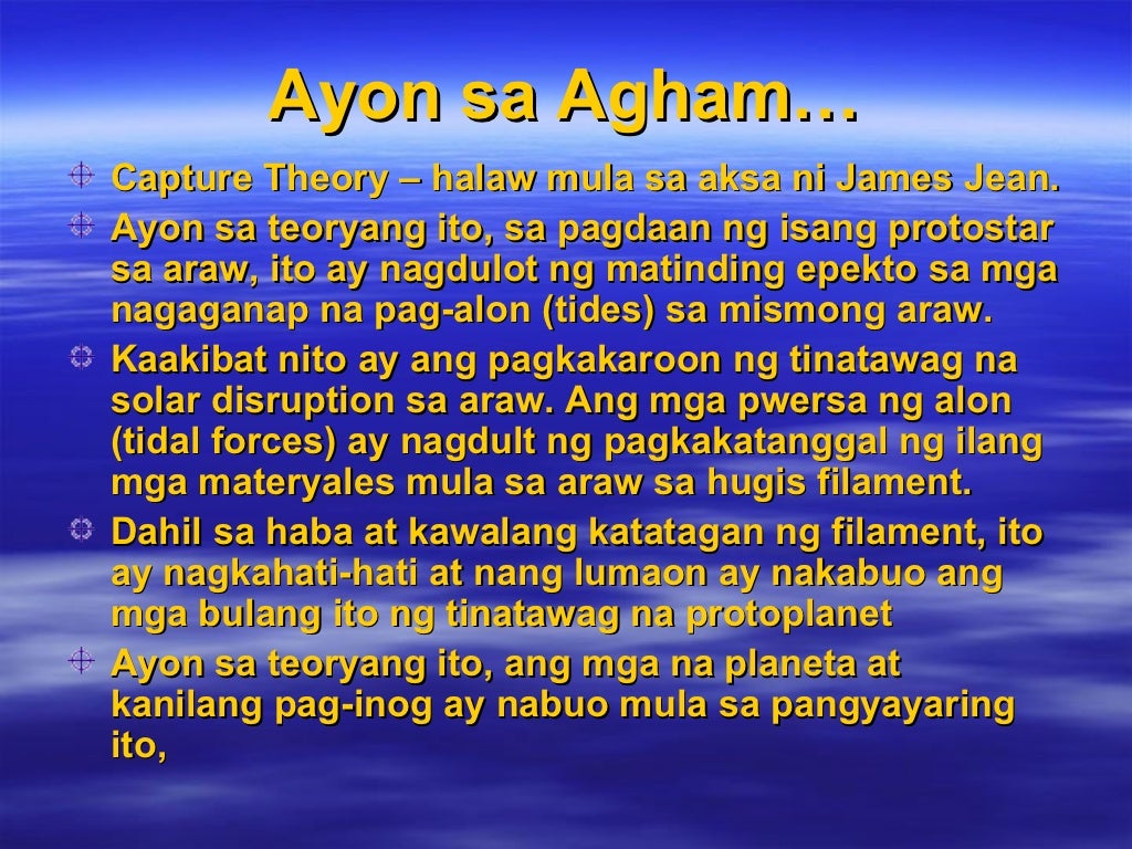 Pinagmulan Ng Daigdig