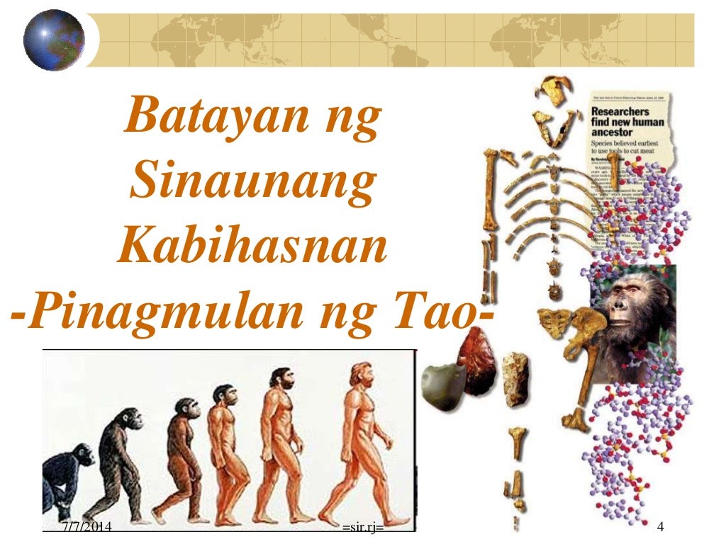 Pinagmulan ng tao