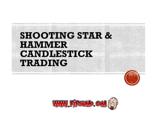SHOOTING STAR &
HAMMER
CANDLESTICK
TRADING
 