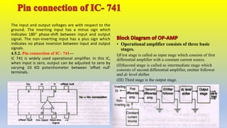 Pin Connection of OP-AMP, Paramerters..pptx