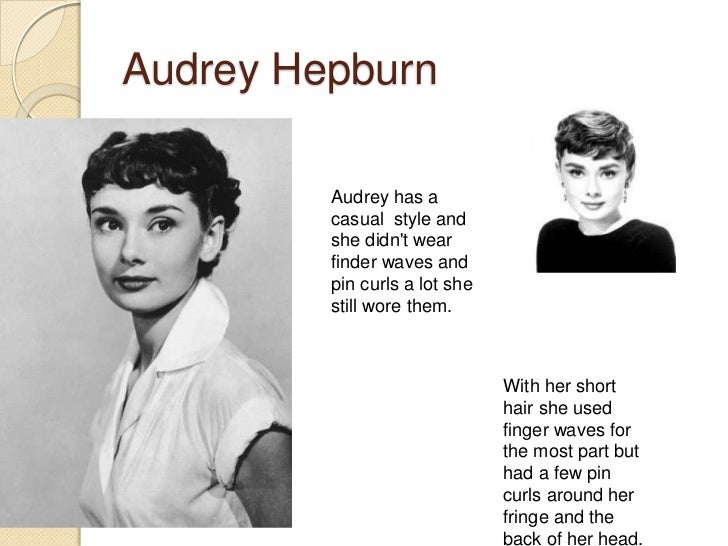 Pin Curl And Finger Wave Portfolio