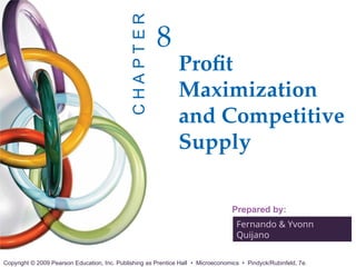 Profit maximization and competitive supply | PPT