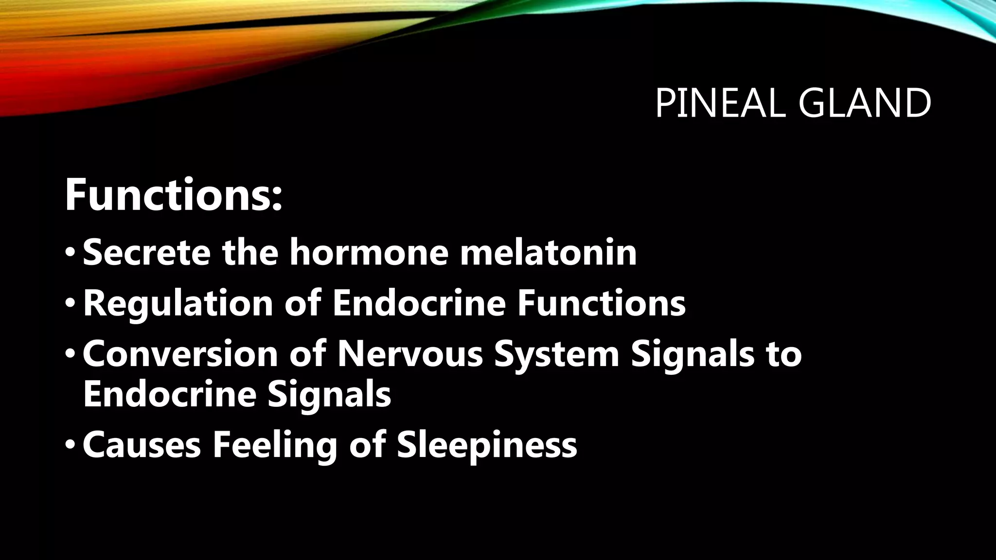 Pineal gland and thymus gland | PPTX