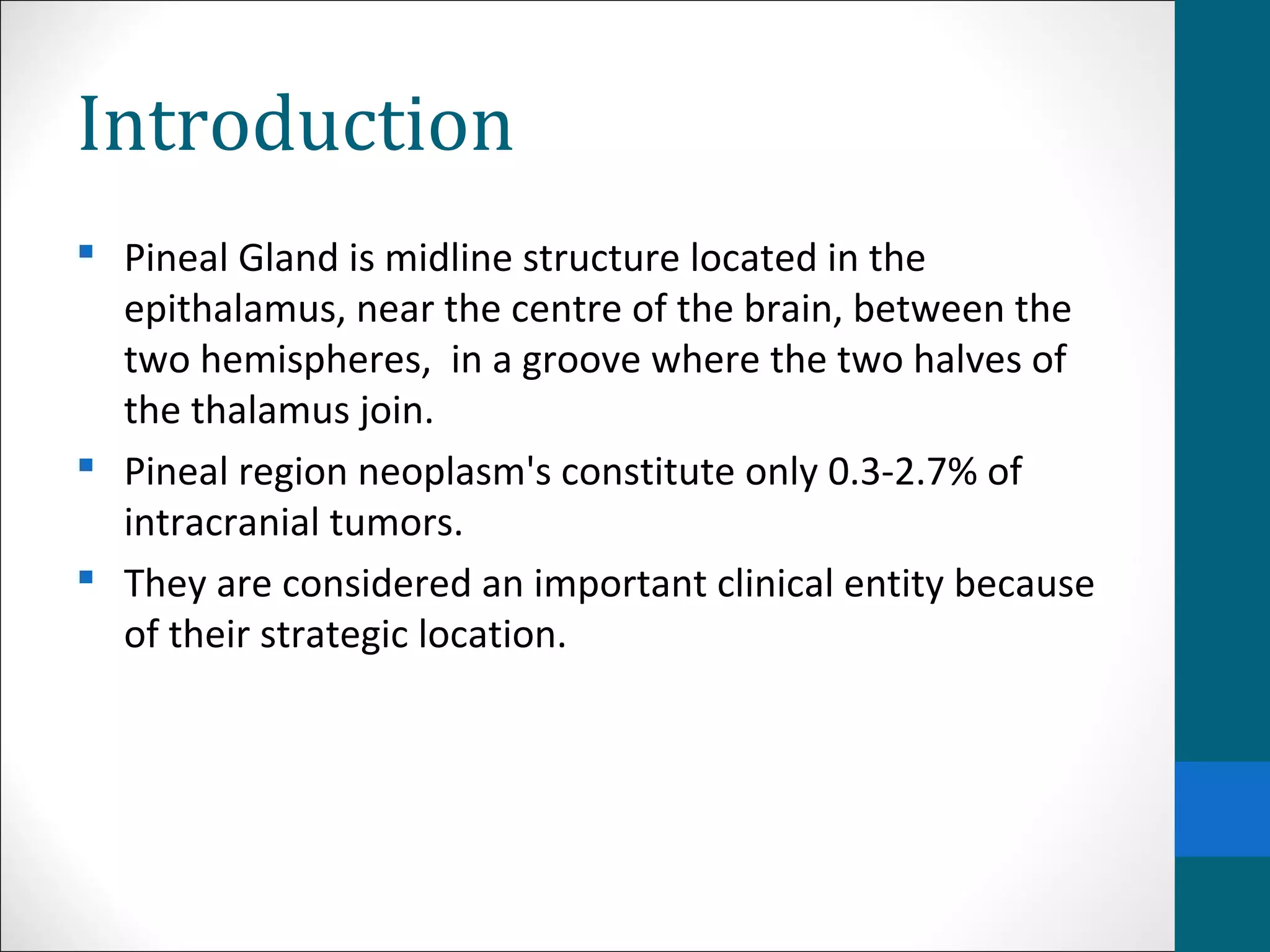 Pineal gland tumors | PPT