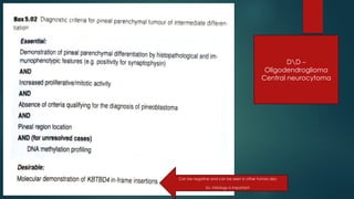 pineal gland tumors ( pineal gland )- approach | PPTX