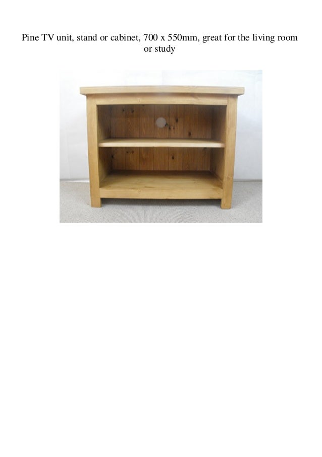 Pine TV unit stand or 700 x 550mm great for the living roo…