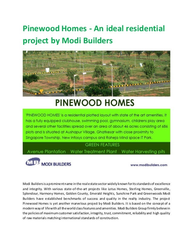 Pinewood Homes By Modi Builders Pinewood Homes By Modi Builders
