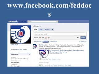 www.facebook.com/feddoc
s

 