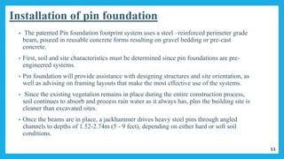 Pin foundation ( Applied Geotechnical ) | PPT