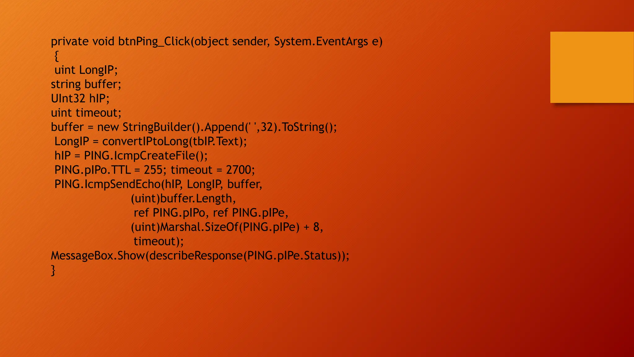 Internet control message protocol icmp ppt