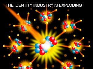 THE IDENTITY INDUSTRY IS EXPLODING
 