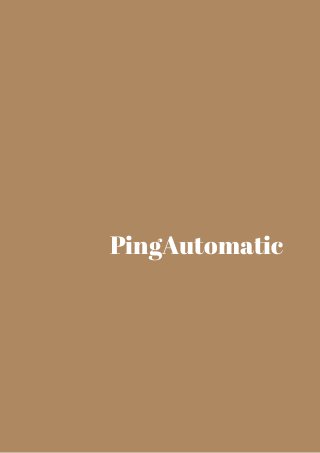 PingAutomatic 
 