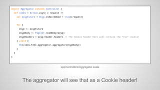 object Pagelet {

def mergeCookies(results: SimpleResult*): Seq[Cookie] = {
results.flatMap { result =>
result.header.head...