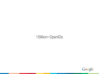 1 Billion+ OpenIDs
 