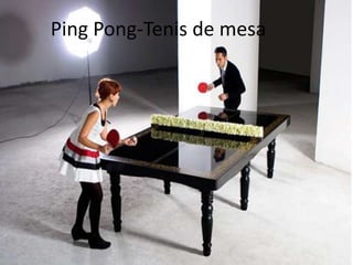 Ping Pong-Tenis de mesa 