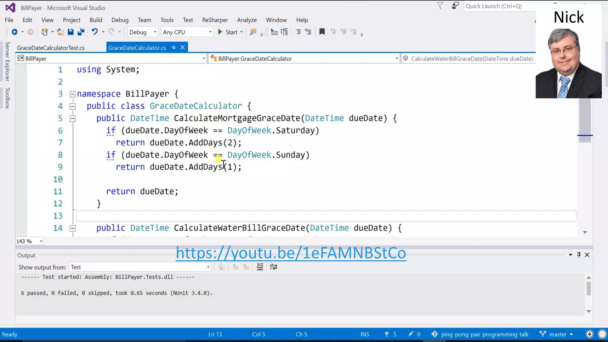 Nick
https://youtu.be/1eFAMNBStCo
 
