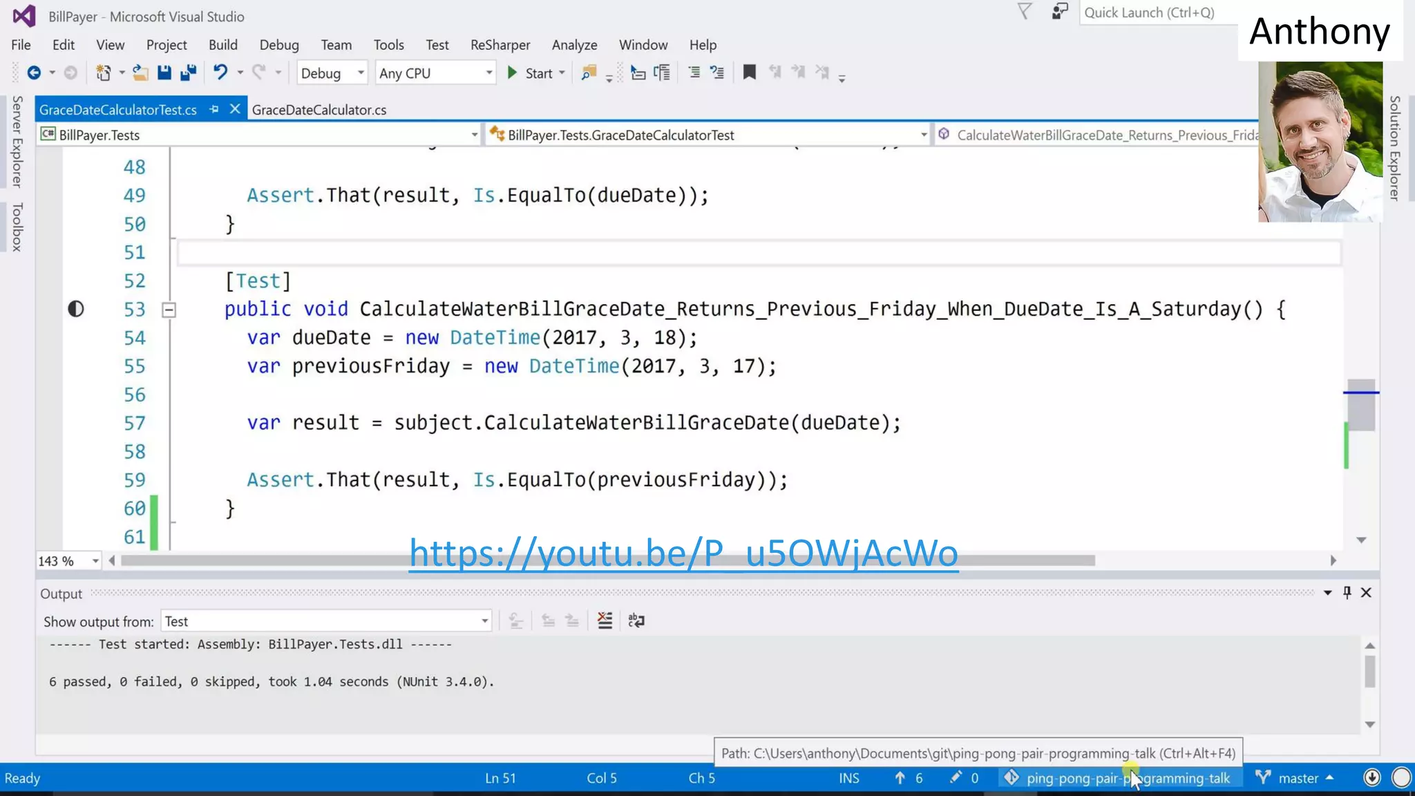 Anthony
https://youtu.be/P_u5OWjAcWo
 