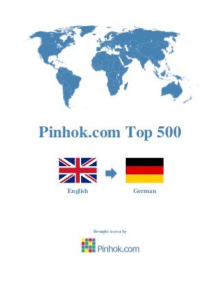 Pinhok.com Top 500
English German
Brought to you by
 