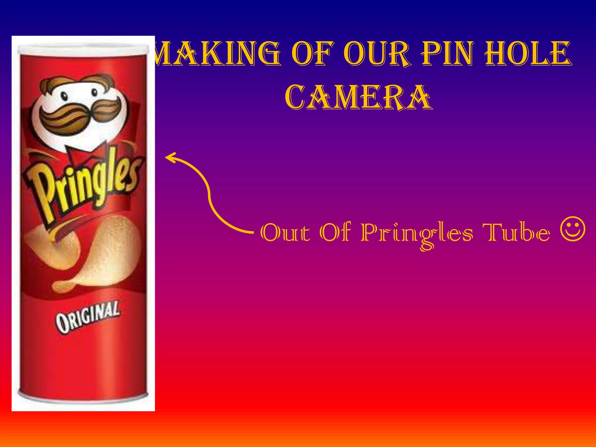 Pin hole camera | PPTX