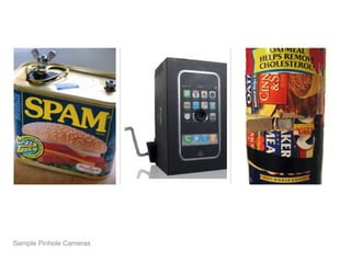 Sample Pinhole Cameras
 