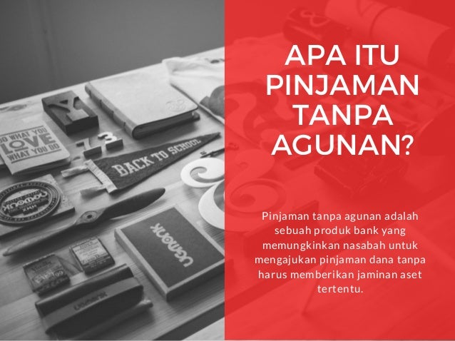 Pinjaman Tanpa Agunan