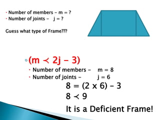 Pin joint frames | PPTX