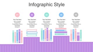 Infographic Style
D
D
D
01 02 04
03 05
Get a modern
PowerPoint
Presentation that is
beautifully
designed.
Your Text Here
Get a modern
PowerPoint
Presentation that is
beautifully
designed.
Your Text Here
Get a modern
PowerPoint
Presentation that is
beautifully
designed.
Your Text Here
Get a modern
PowerPoint
Presentation that is
beautifully
designed.
Your Text Here
Get a modern
PowerPoint
Presentation that is
beautifully
designed.
Your Text Here
 