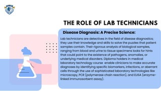 The Role of Lab Technicians in Disease Diagnosis and …