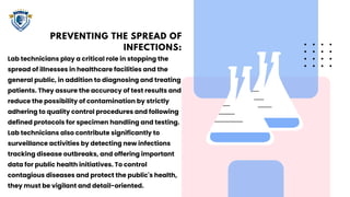The Role of Lab Technicians in Disease Diagnosis and Prevention | PDF