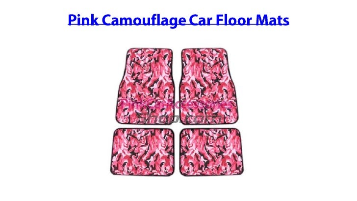 Pink Car Floor Mats