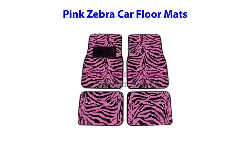 Pink Car Floor Mats