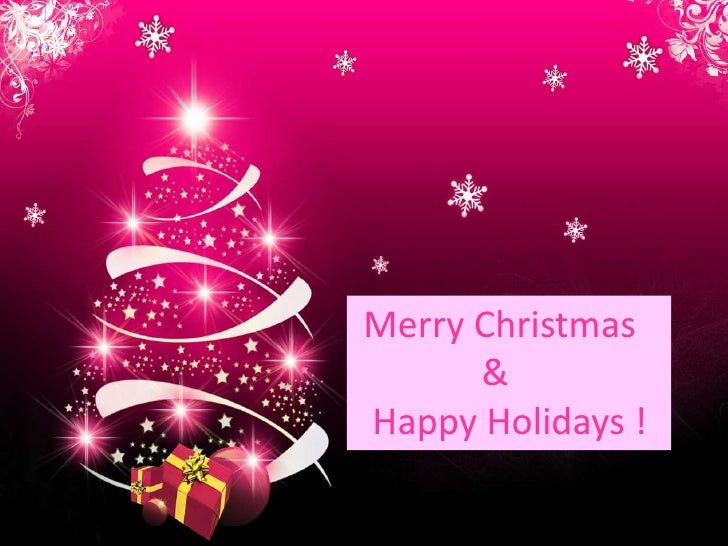 Pink Christmas