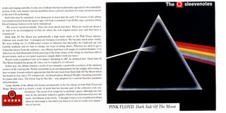 Pink Floyd: The Dark Side of the Moon (1973) The Q sleevenotes. 5 star albums.