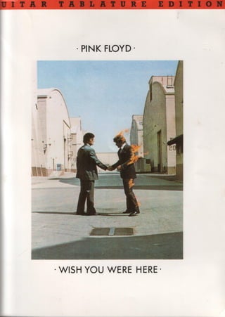 Pink floyd   wish you were here (guitar songbook)
