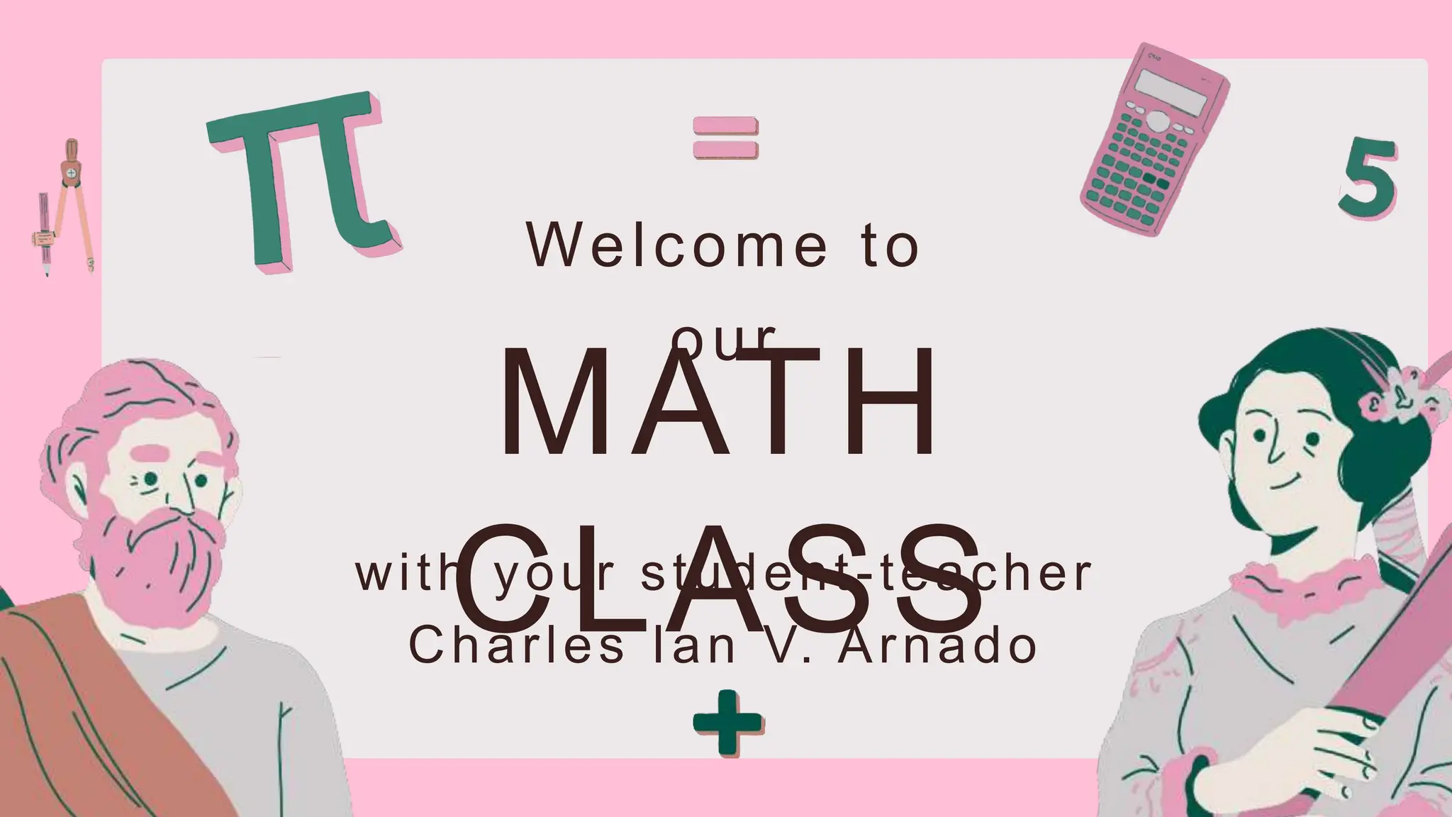 Pink Green Bright Aesthetic Playful Math Class Presentation.pptx