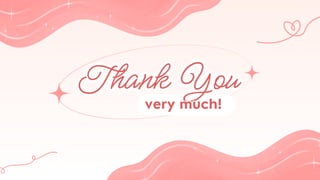 Thank You
Thank You
very much!
very much!
 