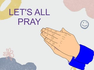 LET'S ALL
PRAY
 