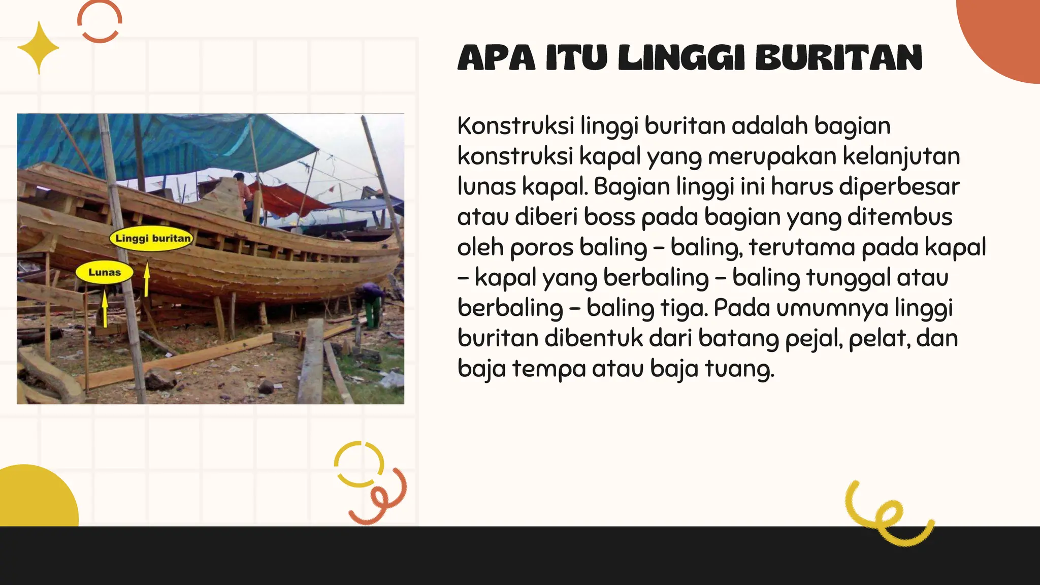 PPT BAB XII KONSTRUKSI BAGIAN BELAKANG KAPAL | PPTX